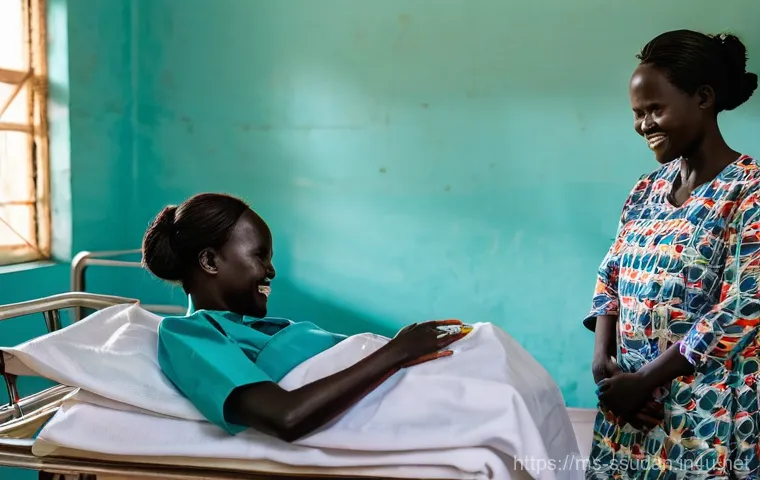 남수단의 현대식 병원 시설 - **Prompt:** A humanitarian medical team operating a mobile clinic in a remote, rural area of South S... 남수단의 현대식 병원 시설 - **Prompt:** A humanitarian medical team operating a mobile clinic in a remote, rural area of South S...