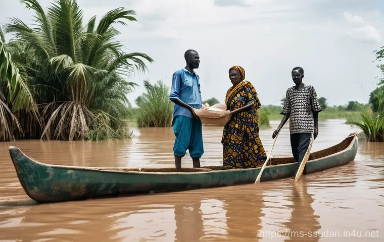 남수단 국제 원조 현황 - **Prompt:** A young South Sudanese child, approximately 7-9 years old, with a solemn yet resilient e...