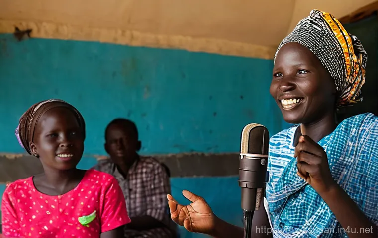 남수단 방송국과 뉴스 채널 - **Prompt 2: A Journalist's Resolve in Juba**
A portrait-style image of a South Sudanese journali... 남수단 방송국과 뉴스 채널 - **Prompt 2: A Journalist's Resolve in Juba**
A portrait-style image of a South Sudanese journali...